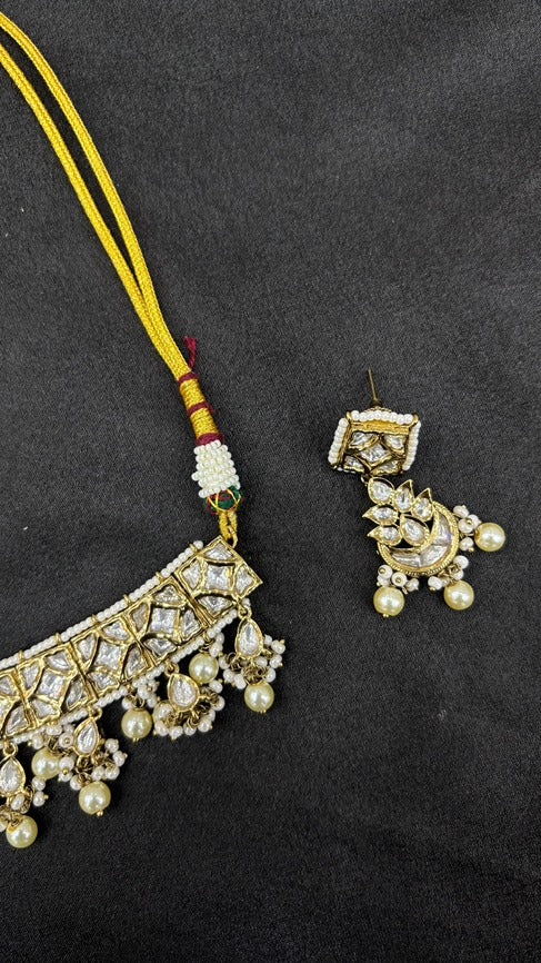 The Polki Pearl Choker